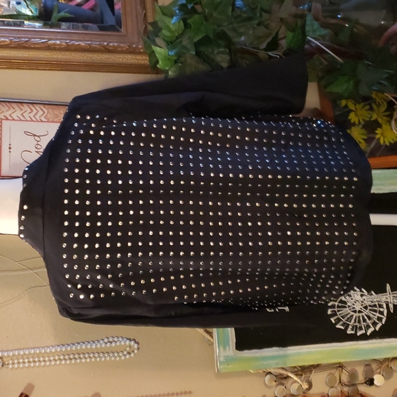 Rock & Republic Embellished Lightweight Jacket Size Small - Picture 4 of 6